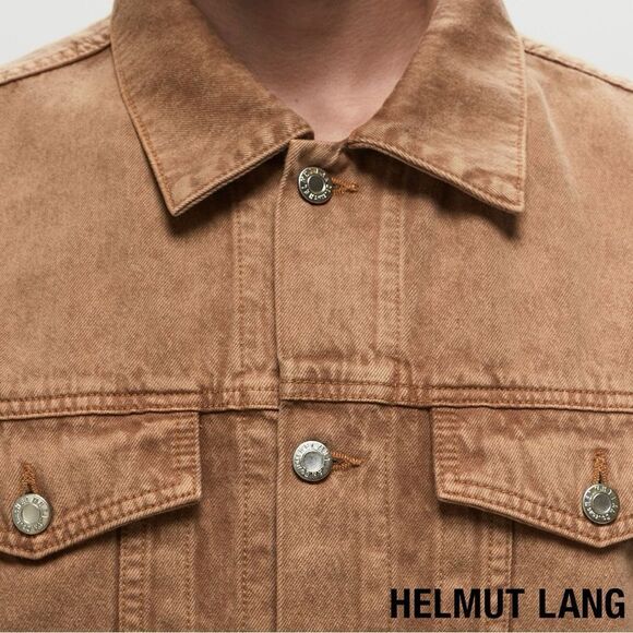 Helmut Lang **NWT** Denim Trucker Jacket in Rust - Picture 15 of 15